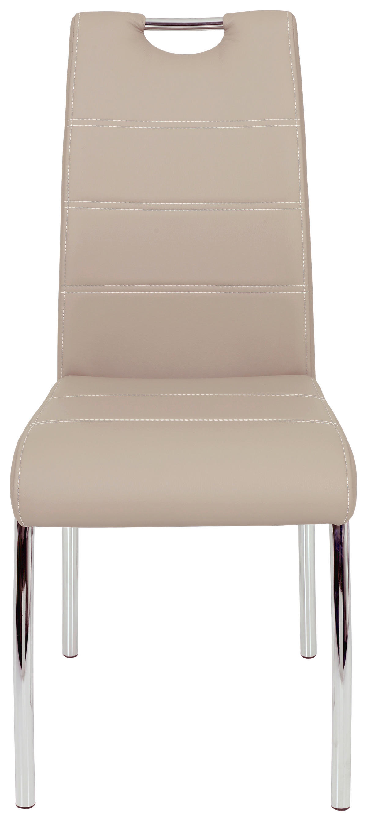 Stuhl Susi 2er Set Cappuccino Kunstleder B/H/T: ca. 44x98x61 cm Susi 2er Set - Cappuccino (44,00/98,00/61,00cm) - Hela