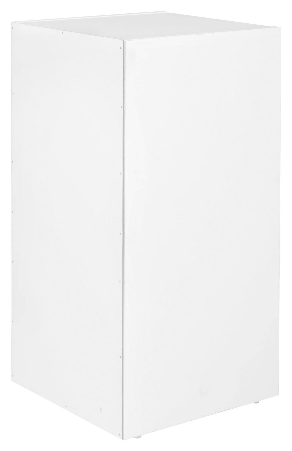 Standregal weiß B/H/T: ca. 30x60x30 cm Standregal - weiß (30,00/60,00/30,00cm) - Wohnling