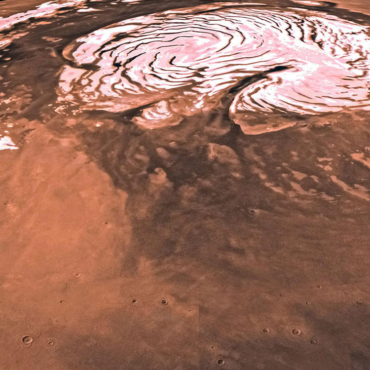 Komar Fototapete Mars D: ca. 125 cm Mars - (125,00cm) - Komar