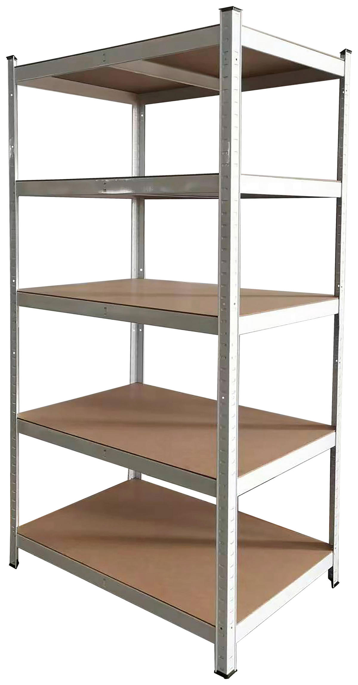 Schwerlaststeckregal weiß B/H/T: ca. 90x180x60 cm Schwerlaststeckregal 180x90x60cm W - weiß (90,00/180,00/60,00cm)