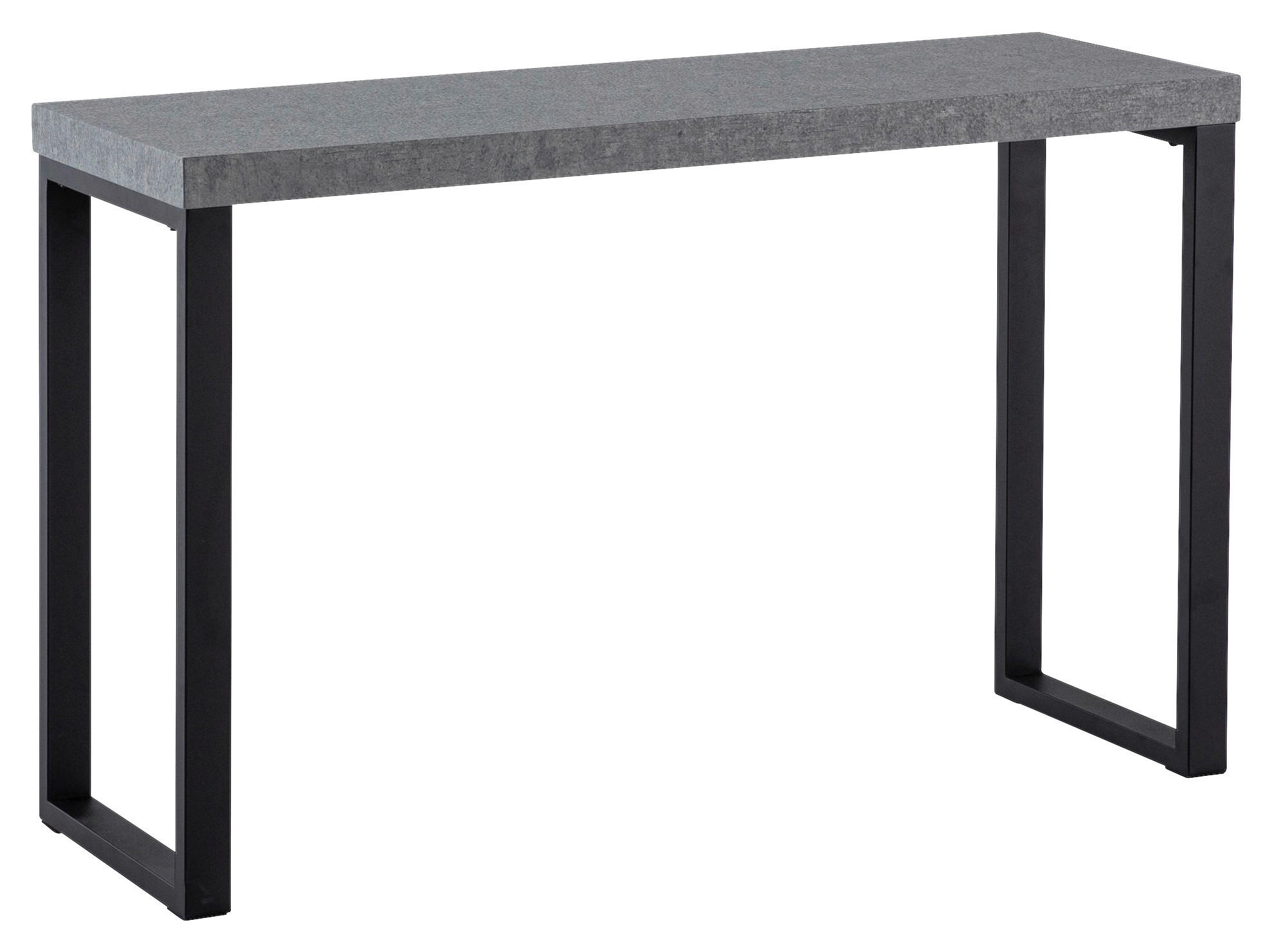 Konsolentisch Beton MDF B/H/T: ca. 120x76x40 cm Konsolentisch - Beton (120,00/76,00/40,00cm) - Wohnling