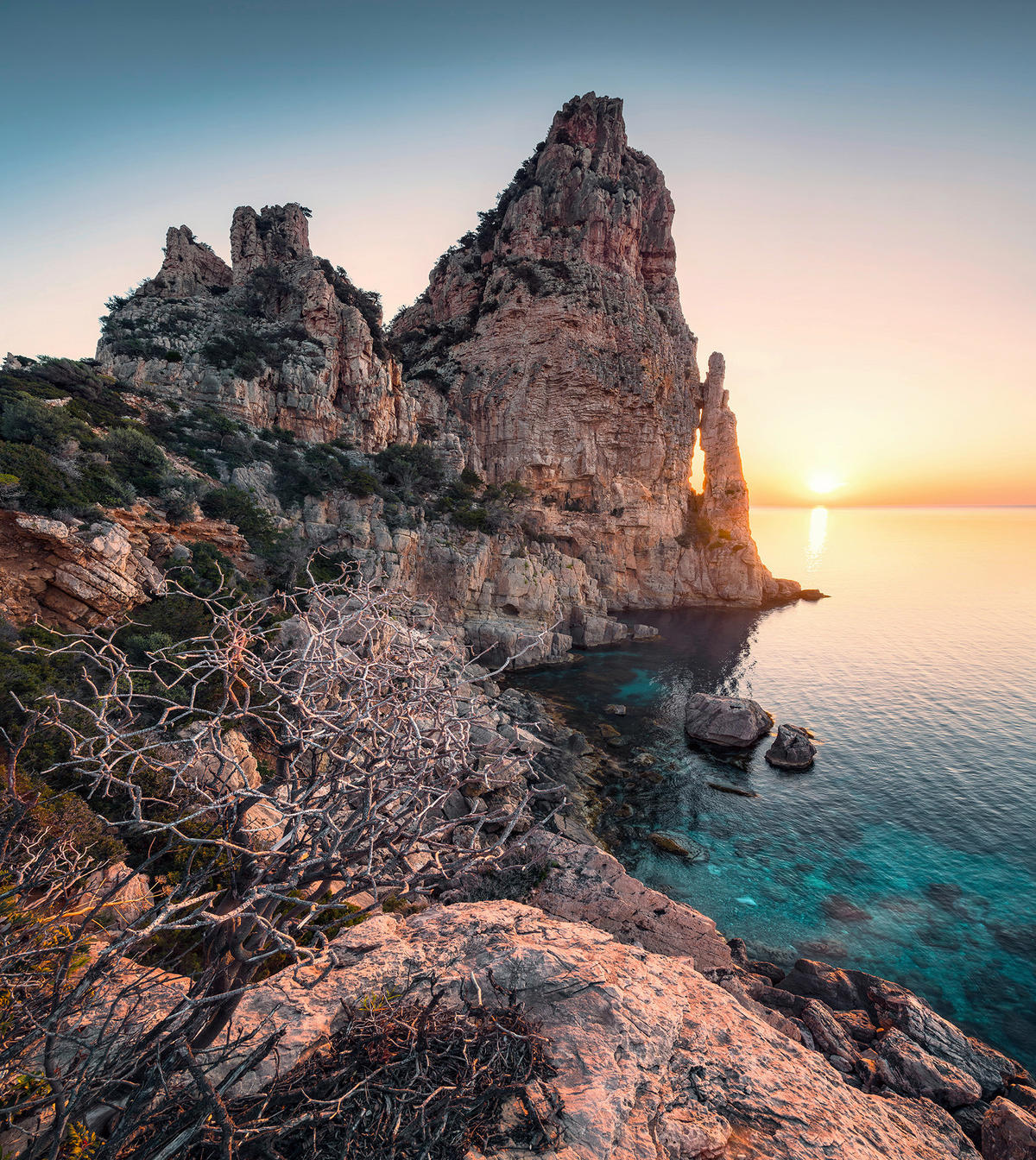 Komar Fototapete Colors of Sardegna B/L: ca. 250x280 cm Colors of Sardegna - (250,00/280,00cm) - Komar
