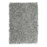 Kayoom Hochflorteppich Terence 310 grau B/L: ca. 80x150 cm Terence 310 - grau (80,00/150,00cm) - Kayoom