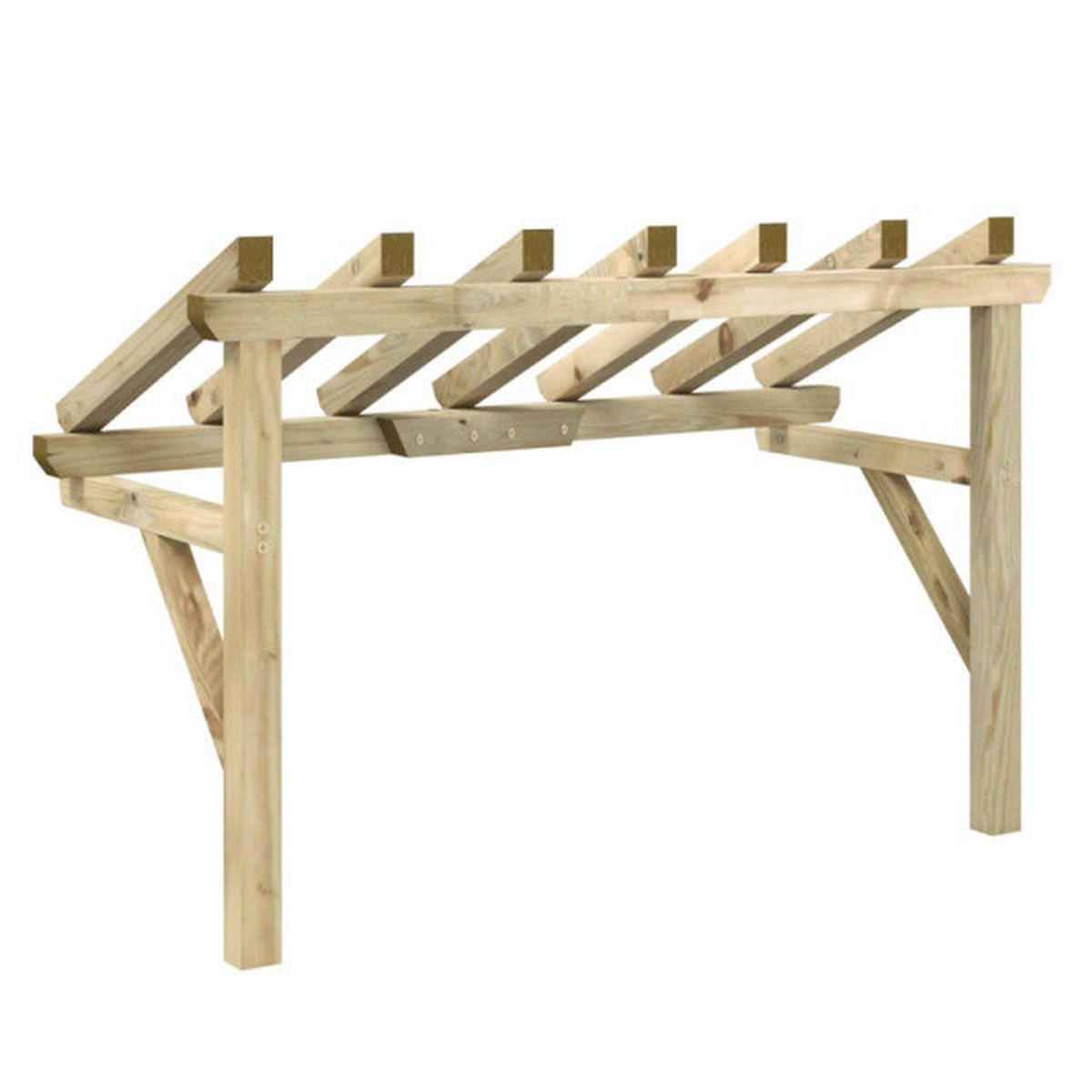 VidaXL Vordach grün B/L: ca. 100x200 cm Vordach - grün (100,00/200,00cm) - VidaXL