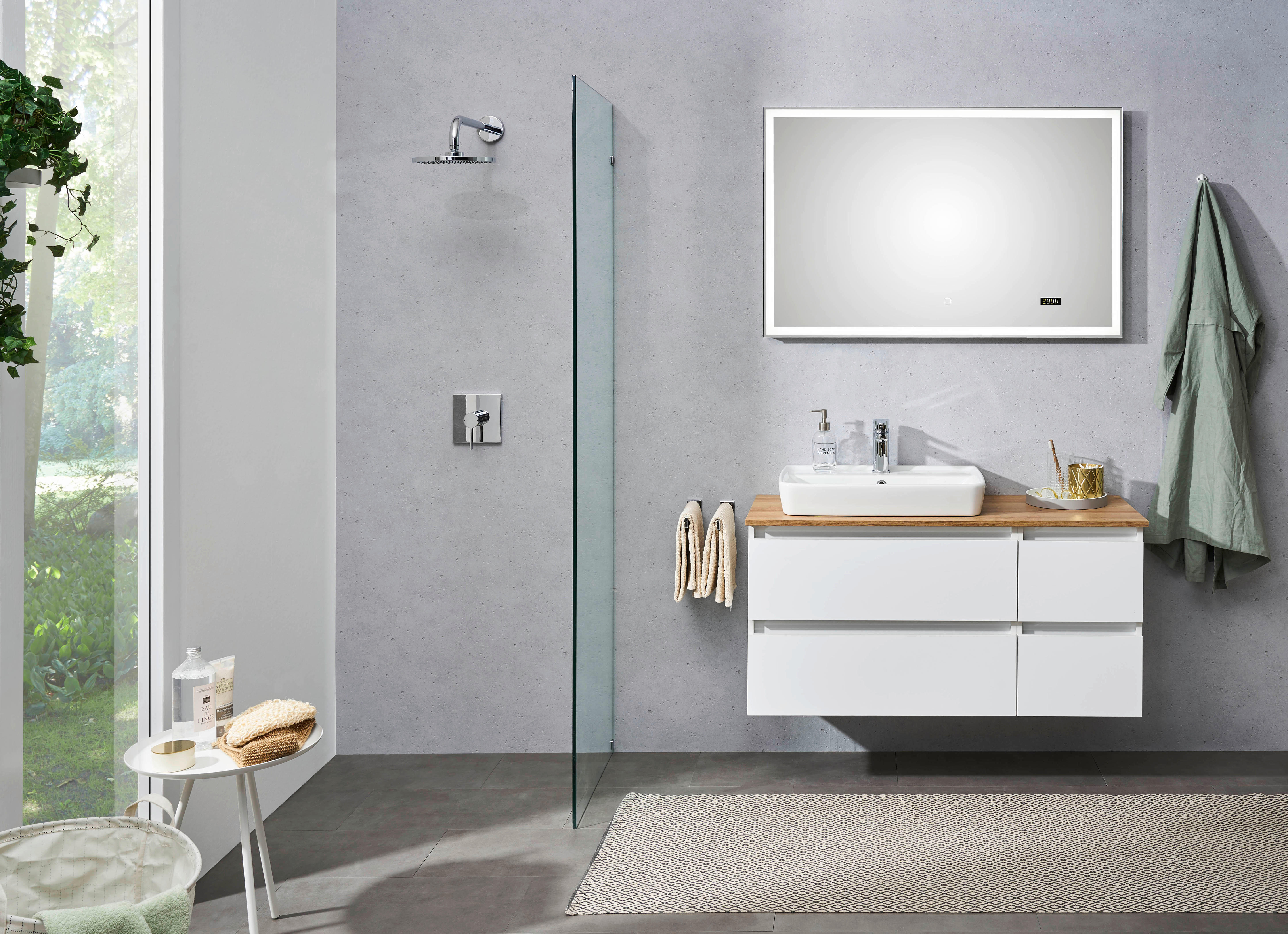 Badezimmer-Set Quickset 360 weiß glanz B/H/T: ca. 113x200x50 cm Quickset 360 - weiß (113,00/200,00/50,00cm) - Pelipal