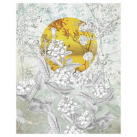 Komar Fototapete Karma Blumen B/L: ca. 200x250 cm Karma - (200,00/250,00cm) - Komar