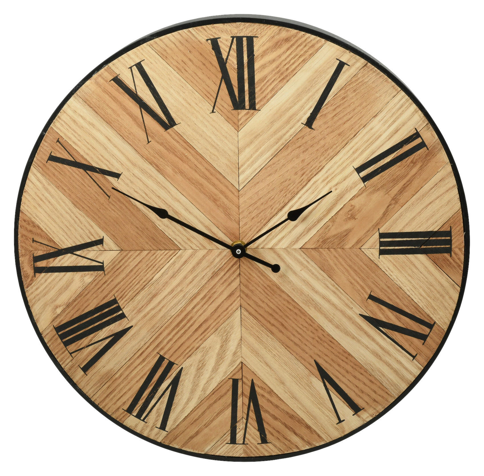 Wanduhr braun B/L: ca. 39x39 cm Wanduhr - braun (39,00/39,00cm)