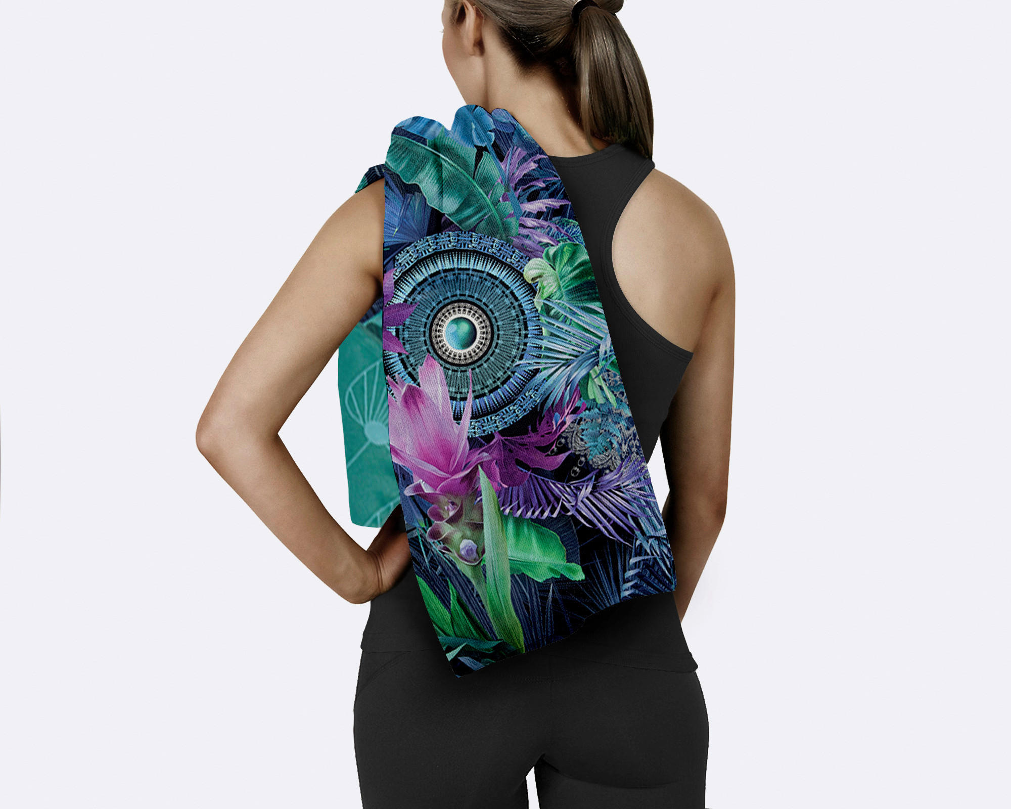 Thumbnail - Strandtuch Zehra Multi Polyester B/L: ca. 50x100 cm