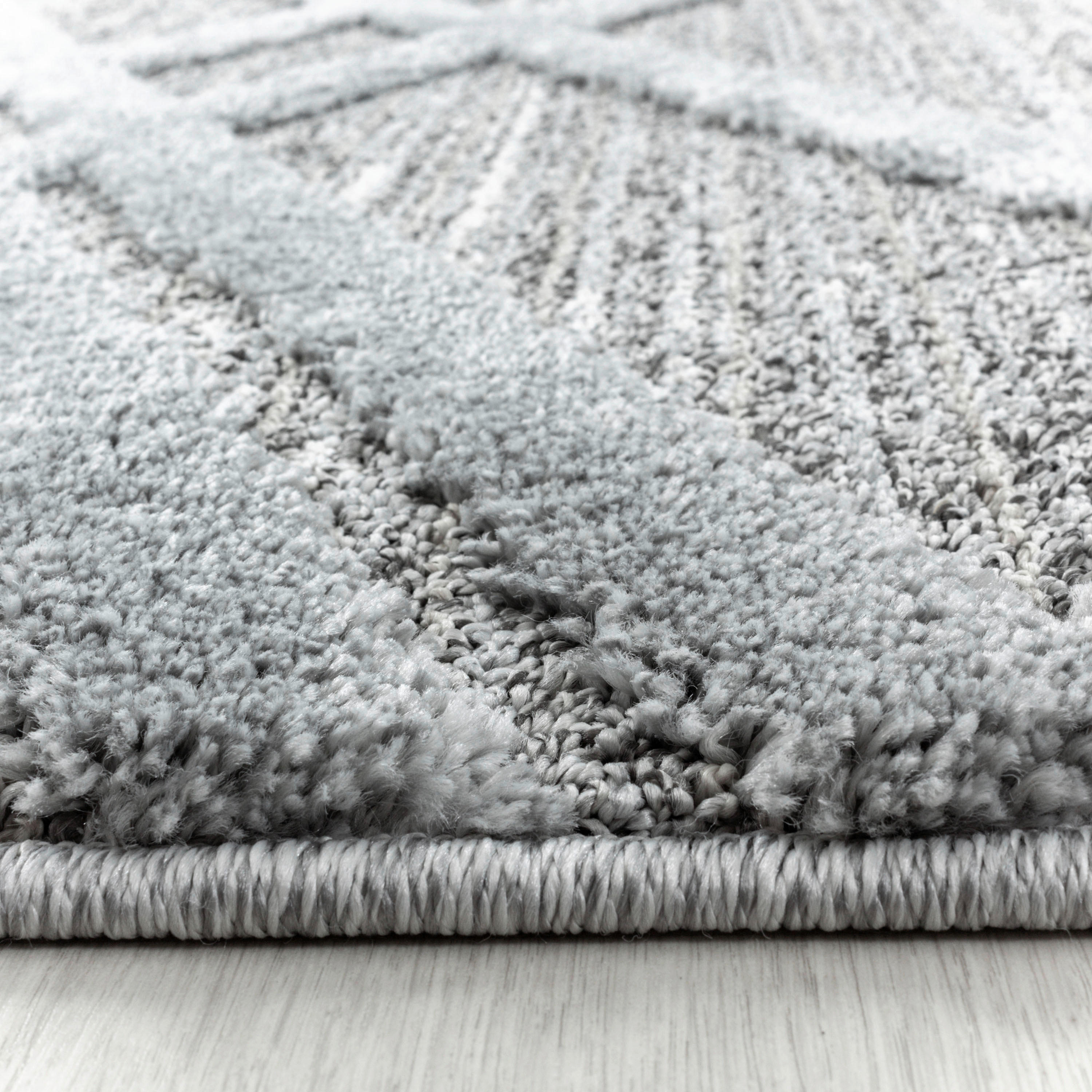 Ayyildiz Teppich PISA grau D: ca. 120 cm PISA - grau (120,00cm) - Ayyildiz