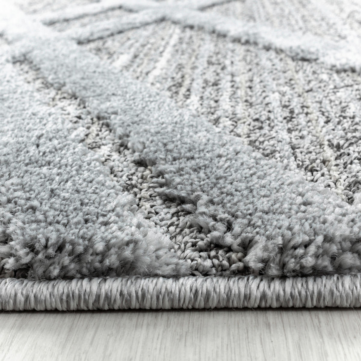 Ayyildiz Teppich PISA grau D: ca. 120 cm PISA - grau (120,00cm) - Ayyildiz