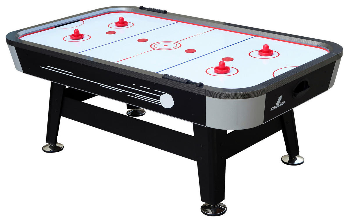 Cougar Airhockeytisch Super Scoop B/H/L: ca. 122x81x213 cm Super Scoop - schwarz (213,00/122,00/81,00cm) - Cougar