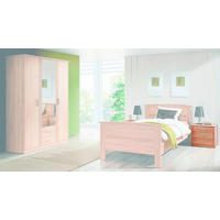 Nachtkonsole  Eiche Sonoma Nachbildung B/H/T: ca. 45,2x47,6x34,1 cm Gloria_Nachtkonsole GLRK03-D30 - Eiche/Silbergrau (45,20/47,60/34,10cm)