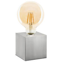 Nowa Tischleuchte 50240101 nickel matt Metall B/H/T: ca. 10x10x10 cm E27 1 Brennstellen LEONIE - nickel matt (10,00/10,00/10,00cm) - Nowa