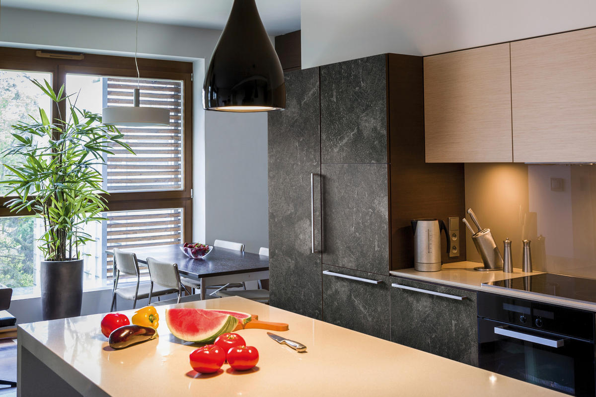 d-c-fix Klebefolie Betonoptik schwarz grau B/L: ca. 90x210 cm Klebefolie_d-c-fix_F3465358 - schwarz/grau (90,00/210,00cm) - d-c-fix