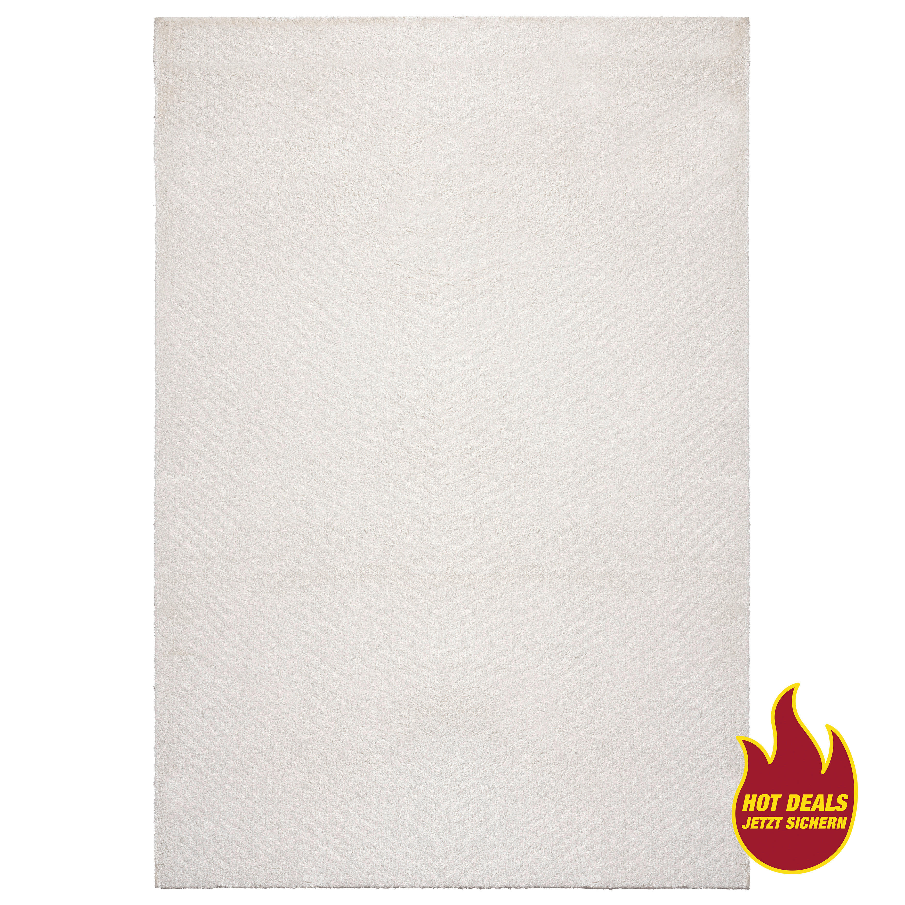 Teppich Loft creme B/L: ca. 120x160 cm Loft - creme (120,00/160,00cm)