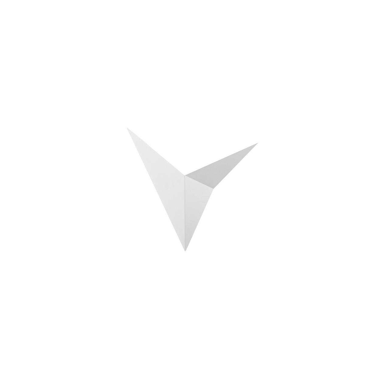 Opviq Wandleuchte Bird weiß Metall B/H/T/L: ca. 5x34x5x34 cm G9 1 Brennstellen Bird - weiß (34,00/5,00/34,00cm) - Opviq
