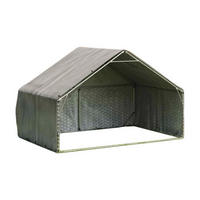 vidaXL Outdoor-Hundezwinger silber Stahl Outdoor-Hundezwinger - silber - vidaXL