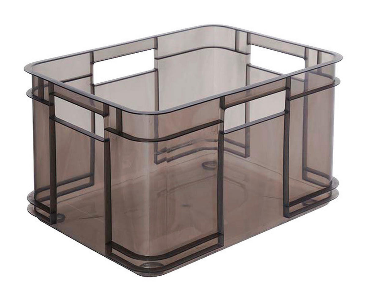 keeeper Aufbewahrungsbox Bruno M grau B/H/L: ca. 27x22x35 cm Bruno M - transparent/grau (35,00/27,00/22,00cm) - keeeper