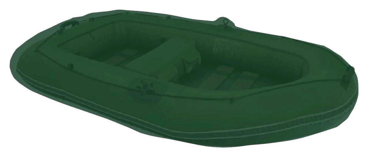 Grasekamp Schutzhülle Boot grün Kunststoff B/H/L: ca. 140x25x260 cm Boot - grün (260,00/140,00/25,00cm) - Grasekamp