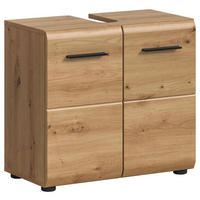Waschbeckenunterschrank Ice Artisan Oak Nachbildung B/H/T: ca. 60x54x30 cm Ice - (60,00/54,00/30,00cm) - xonox.home