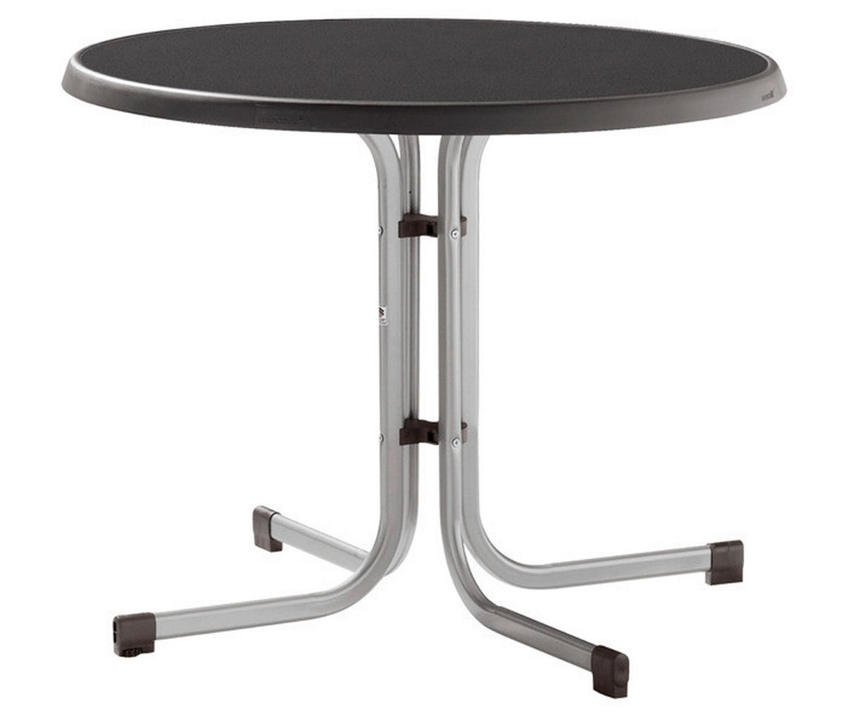 Sieger Boulevardtisch anthrazit Stahl H/D: ca. 72x86 cm Boulevardtisch_Sieger - anthrazit (86,00/72,00cm) - Sieger