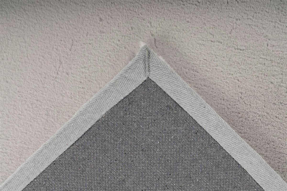 Kayoom Hochflorteppich Venezuela - Caracas Silber silber B/L: ca. 80x150 cm Venezuela - Caracas Silber - silber (80,00/150,00cm) - Kayoom