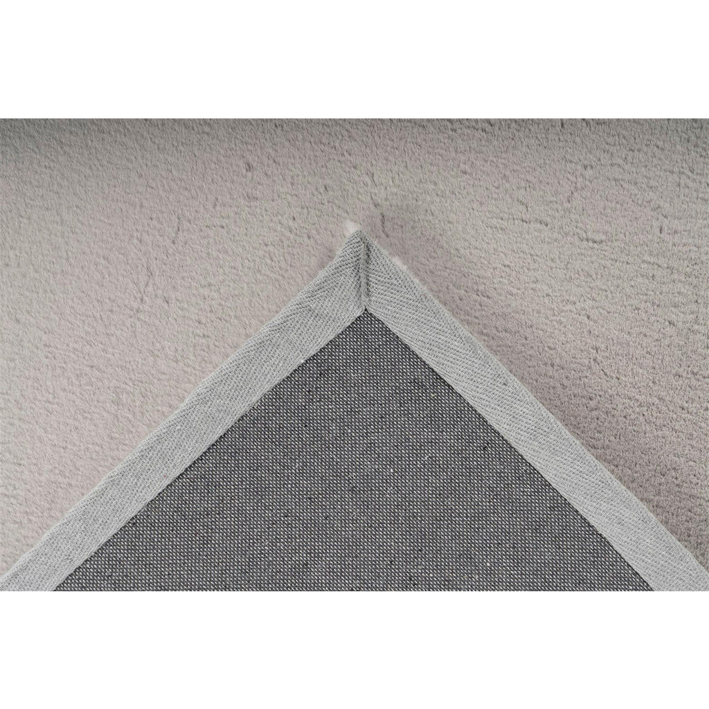 Thumbnail - Kayoom Hochflorteppich Venezuela - Caracas Silber silber B/L: ca. 80x150 cm