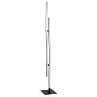 Näve Leuchten LED-Leuchten 2069722 schwarz Metall Kunststoff B/H/T: ca. 13x130x13 cm 2 Brennstellen Onda - schwarz (13,00/130,00/13,00cm) - Näve Leuchten