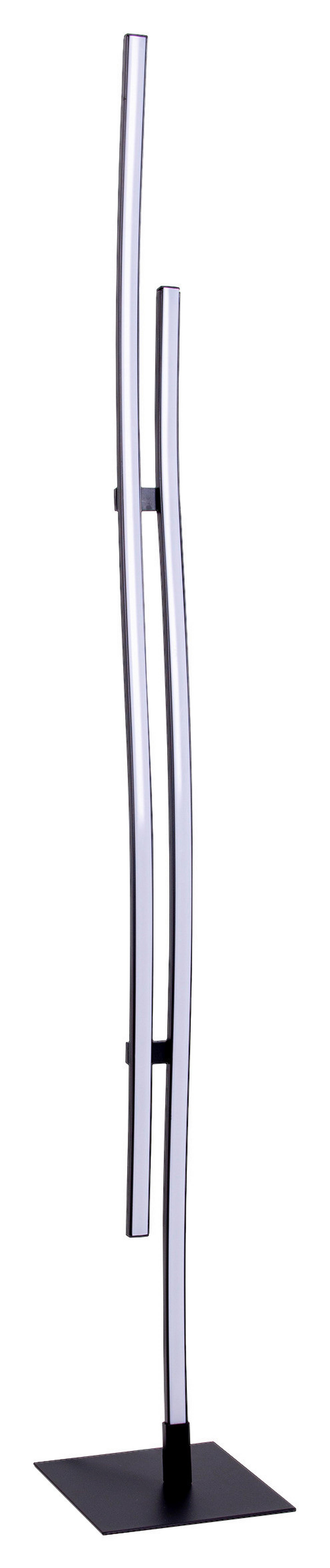 Näve Leuchten LED-Leuchten 2069722 schwarz Metall Kunststoff B/H/T: ca. 13x130x13 cm 2 Brennstellen Onda - schwarz (13,00/130,00/13,00cm) - Näve Leuchten