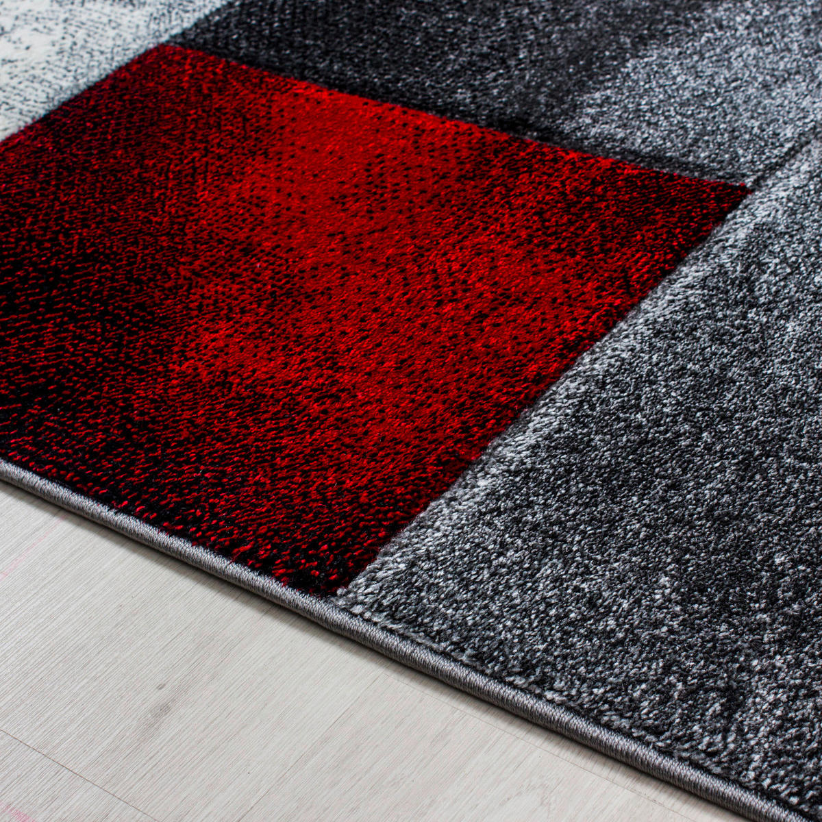 Ayyildiz Teppich HAWAII rot B/L: ca. 240x340 cm HAWAII - rot (240,00/340,00cm) - Ayyildiz