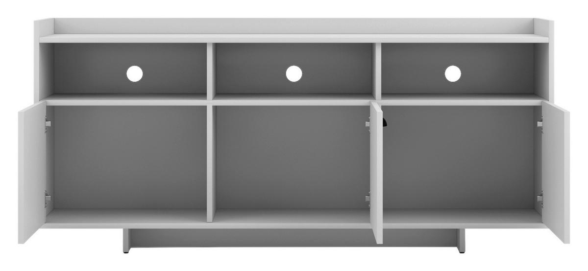 Kommode Cup weiß weiß matt B/H/T: ca. 155x75x40 cm Cup - weiß (155,00/75,00/40,00cm) - WIPMEB