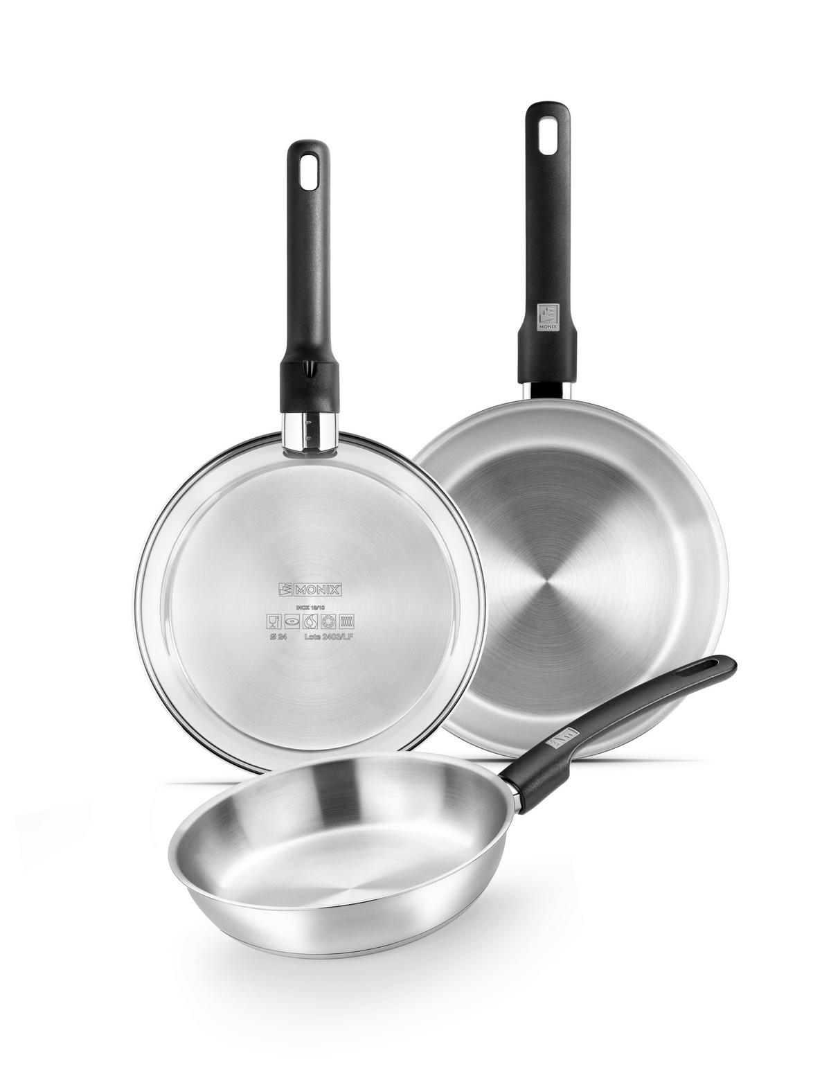 Monix Pfannenset Elite silber Edelstahl Elite - silber - Monix
