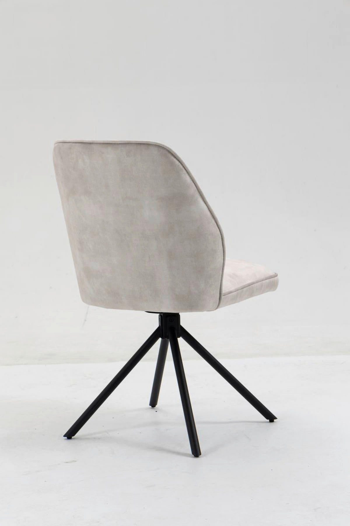 Stuhl Mailand weiß Microfaser B/H/T: ca. 53x89x64 cm Mailand - weiß (53,00/89,00/64,00cm)