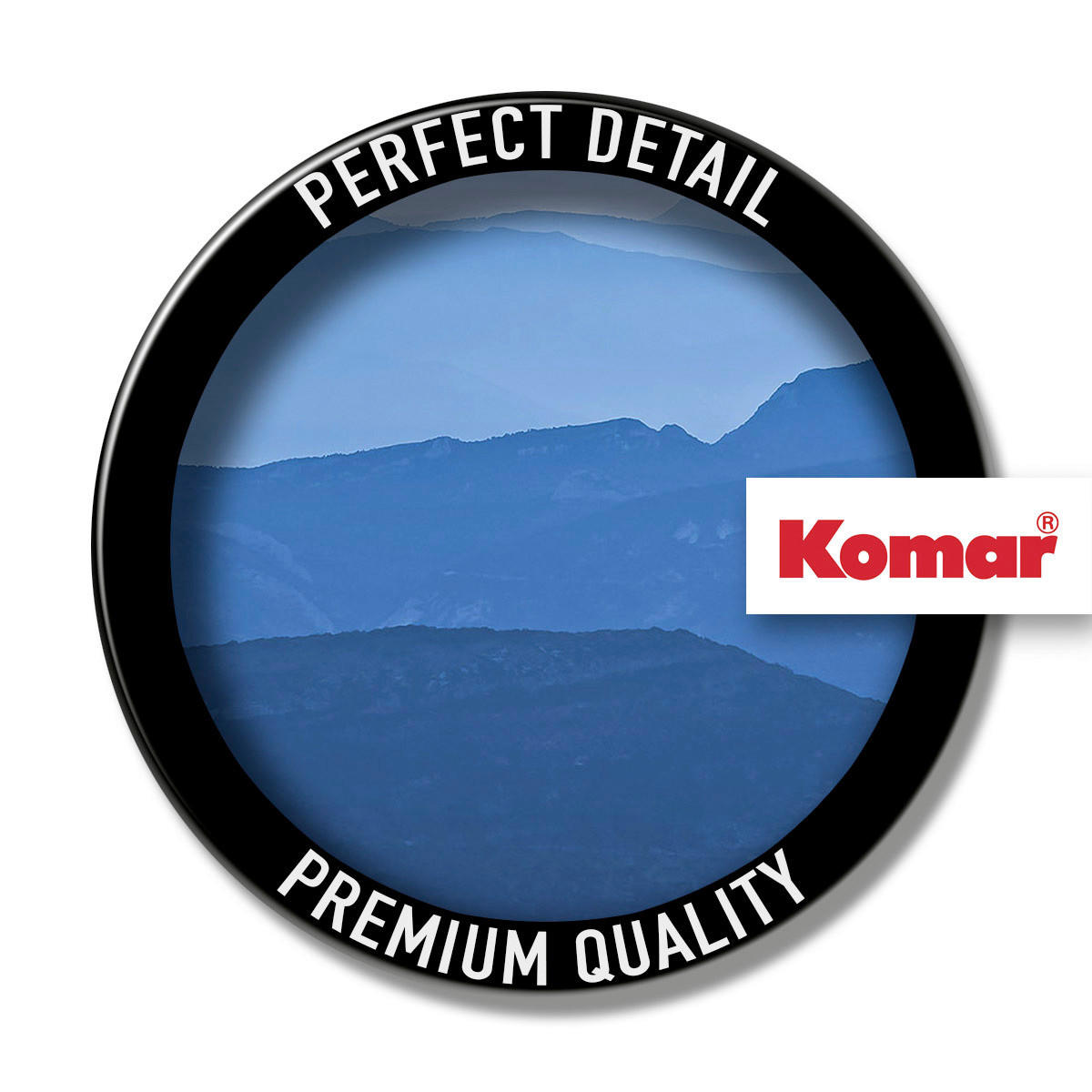 Komar Fototapete Blue Mountain B/L: ca. 400x250 cm Blue Mountain - (400,00/250,00cm) - Komar