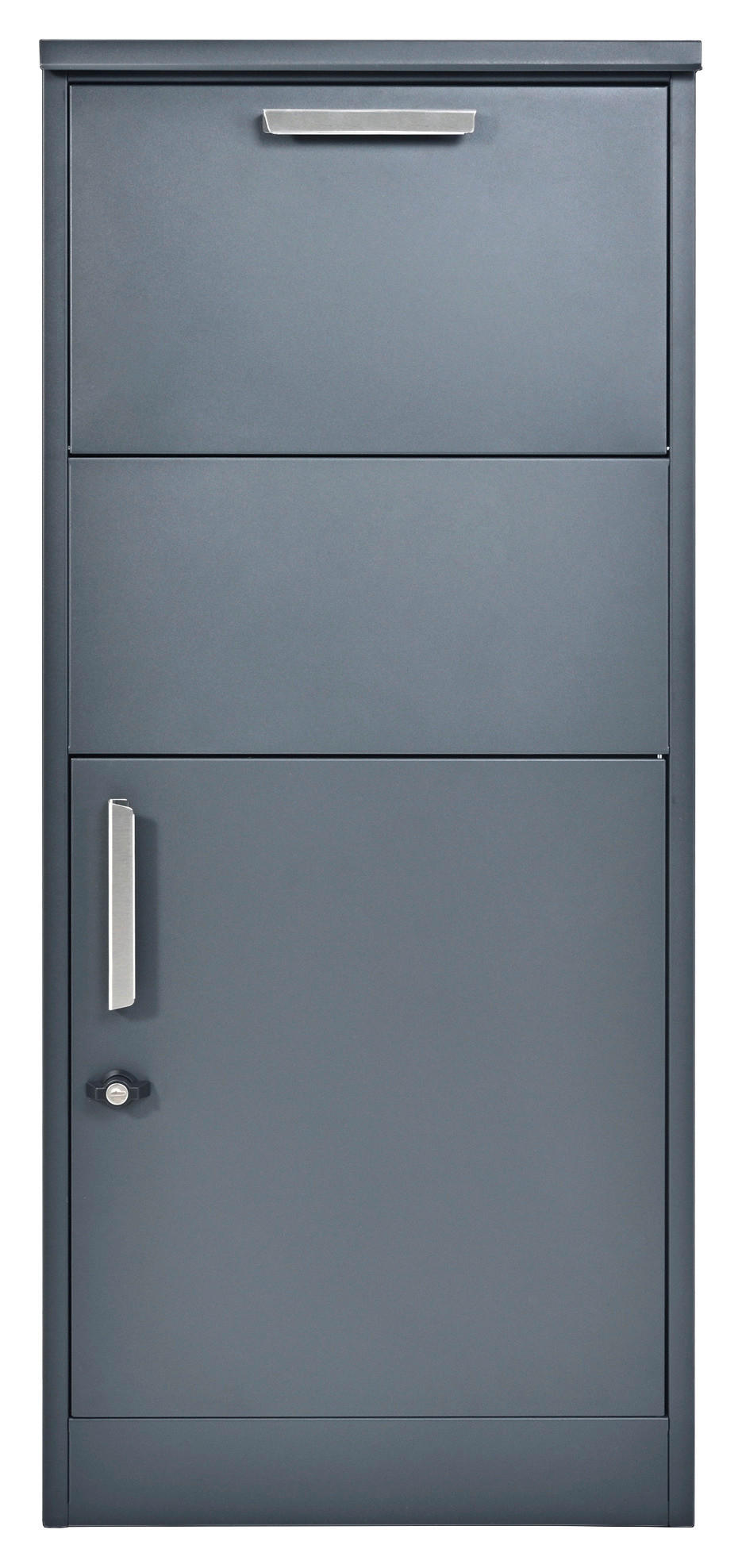 Westmann Paketbox Pepe anthrazit B/H/T: ca. 50x114x39 cm Pepe - anthrazit (50,00/114,00/39,00cm) - Westmann