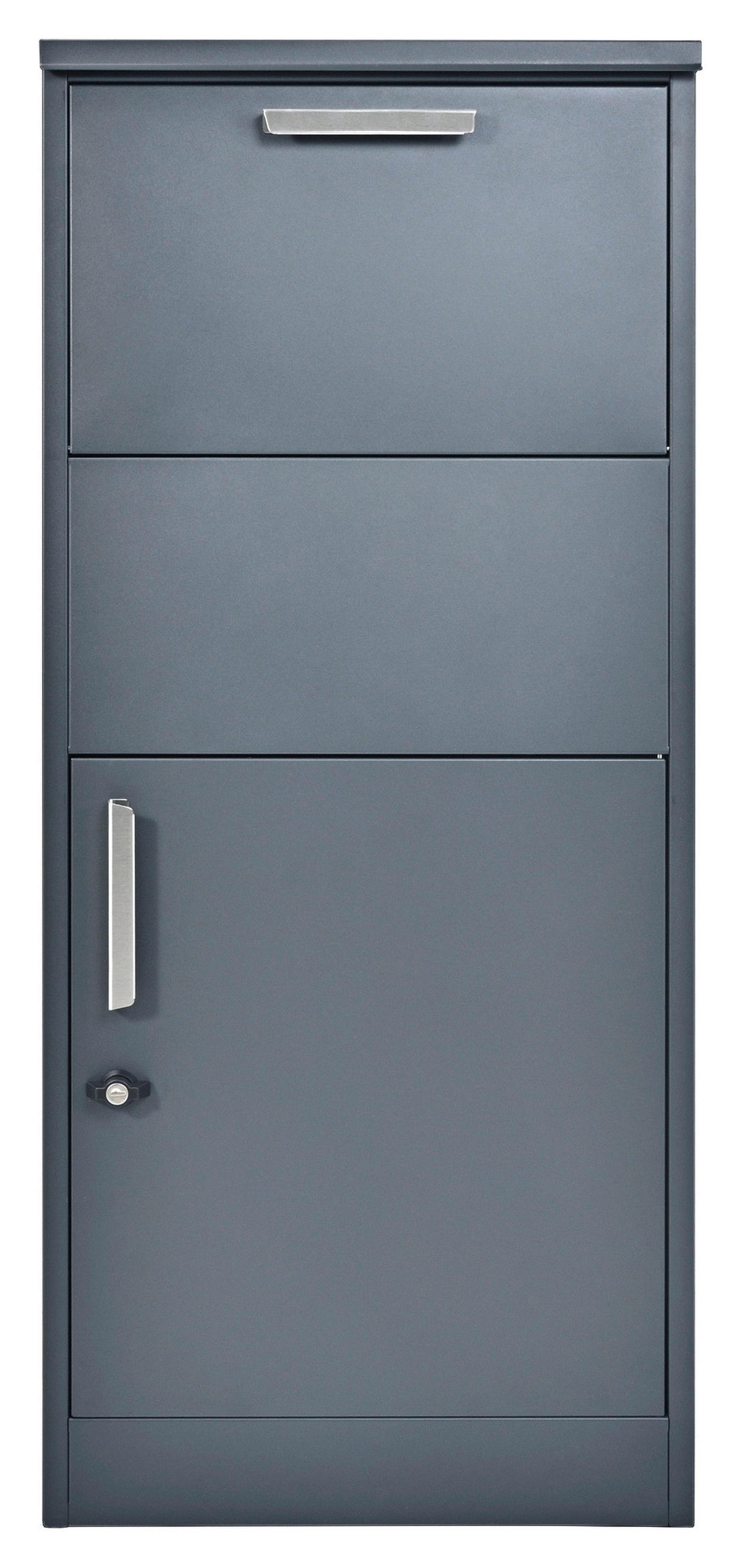 Westmann Paketbox Pepe anthrazit B/H/T: ca. 50x114x39 cm Pepe - anthrazit (50,00/114,00/39,00cm) - Westmann