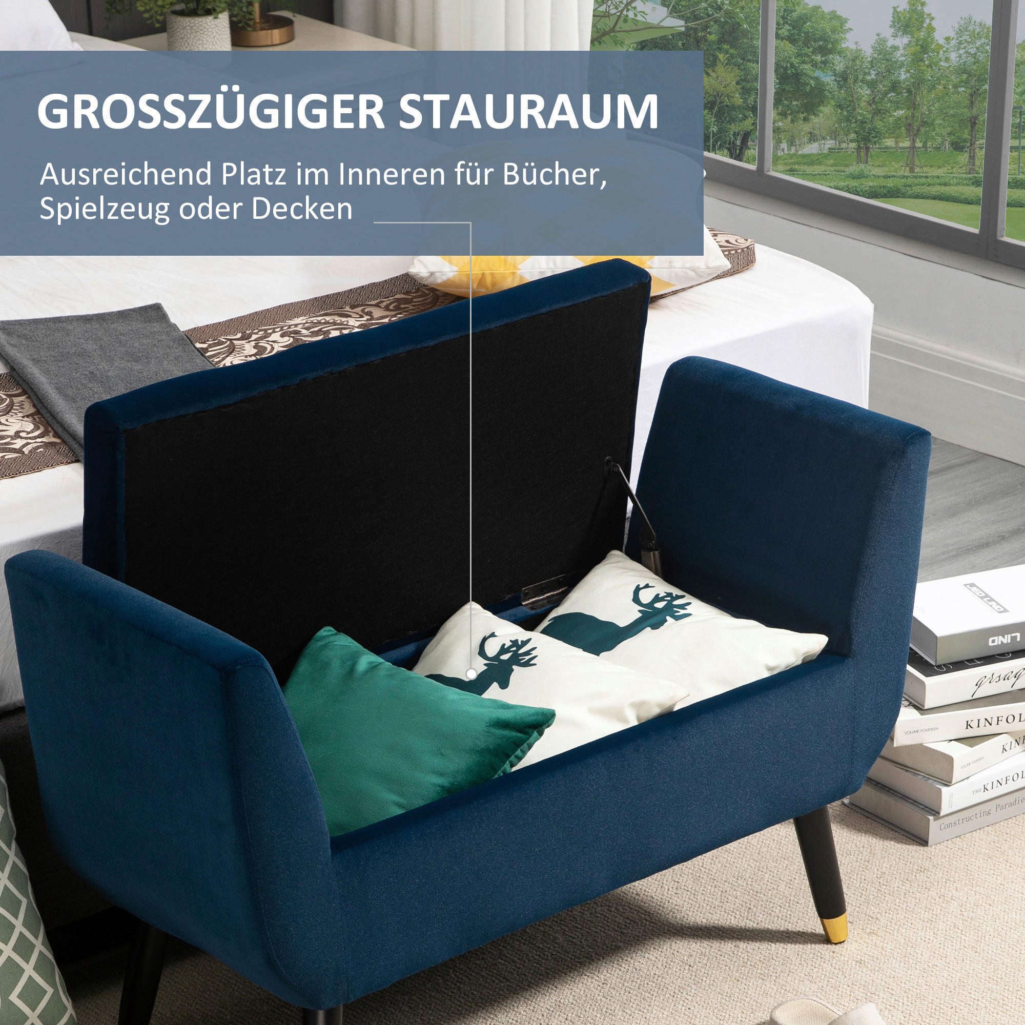 Thumbnail - HOMCOM Sitzbank 838-169DB