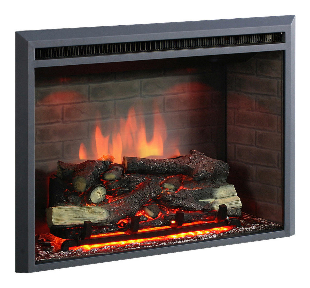 Balderia Einbaukamin Calida schwarz B/H/T: ca. 62,1x81x22,3 cm Elekt.-Kamin Calida 30" EF44C - schwarz (62,10/81,00/22,30cm) - Balderia