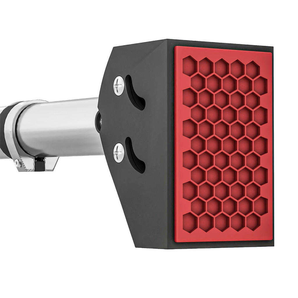 Thumbnail - SPORTNOW Klimmzugstange rot Edelstahl B/H/L: ca. 10x7x92 cm