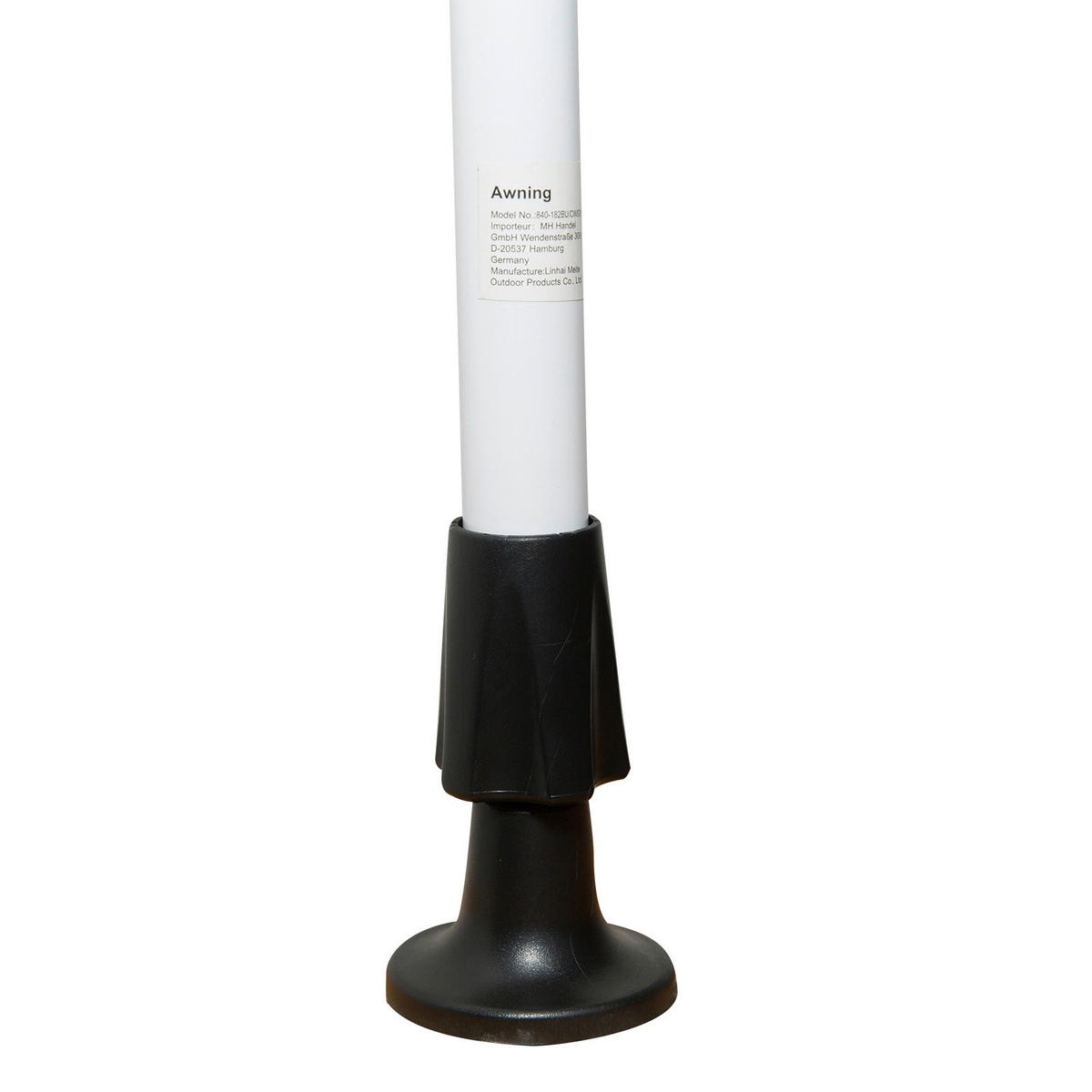 Klemm-Markise grau B/H/L: ca. 300x280x150 cm Klemmmarkise mit Faltarm - grau (150,00/300,00/280,00cm) - Outsunny