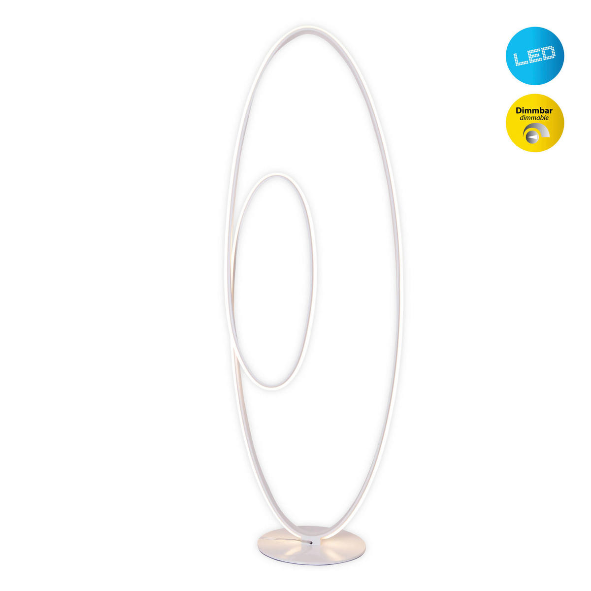 Näve Leuchten LED-Leuchten 2089923 weiß Kunststoff Metall B/H/T: ca. 25x120x40 cm 1 Brennstellen Odrive - weiß (25,00/120,00/40,00cm) - Näve Leuchten