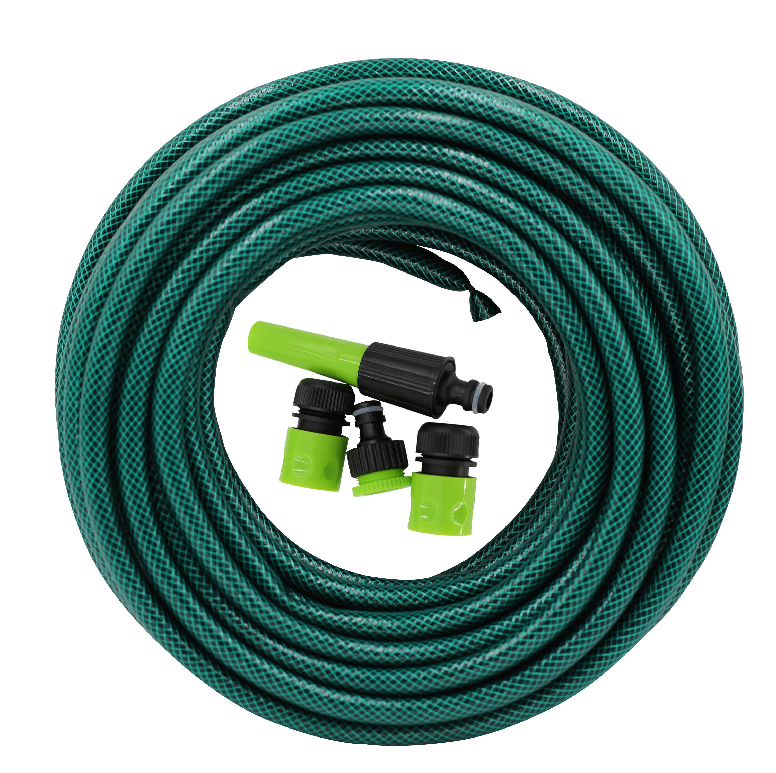 Gartenschlauch L: ca. 2000 cm Gartenschlauch_m.Anschlußgarnitur - (2000,00cm)