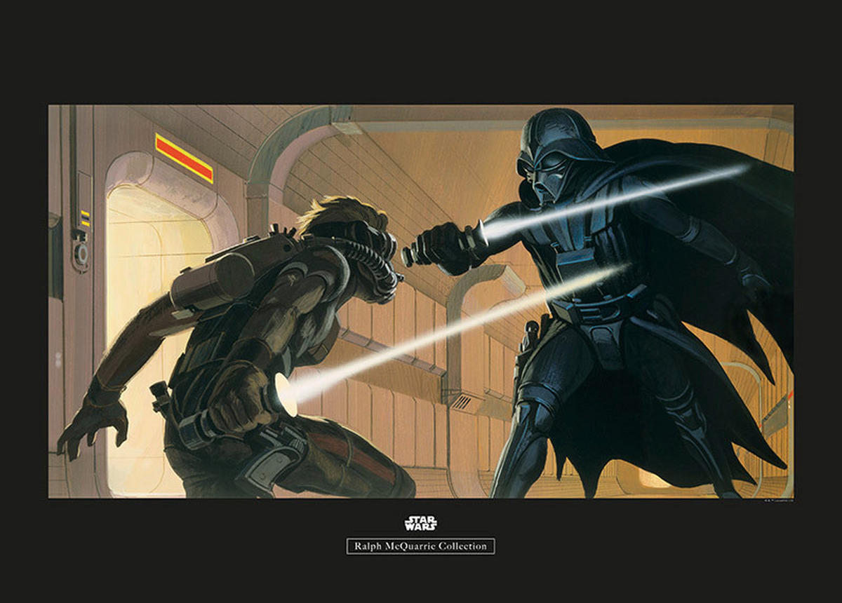 Komar Poster Star Wars Classic RMQ Vader Luke Ha Star Wars B/L: ca. 70x50 cm Star Wars Classic RMQ Vader Luke Ha - (70,00/50,00cm) - Komar