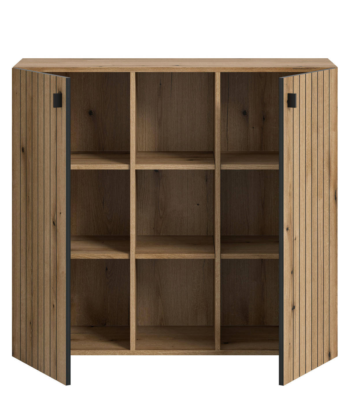 Schuhkommode STATION Evoke Oak Nachbildung B/H/T: ca. 106x96x37 cm STATION - (106,00/96,00/37,00cm) - xonox.home