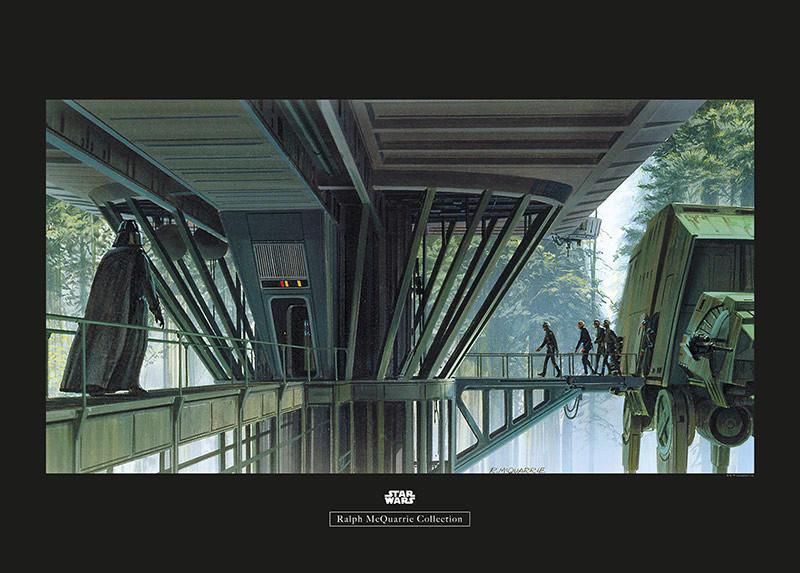 Komar Poster Star Wars Classic RMQ Endor Dock Star Wars B/L: ca. 70x50 cm günstig online kaufen