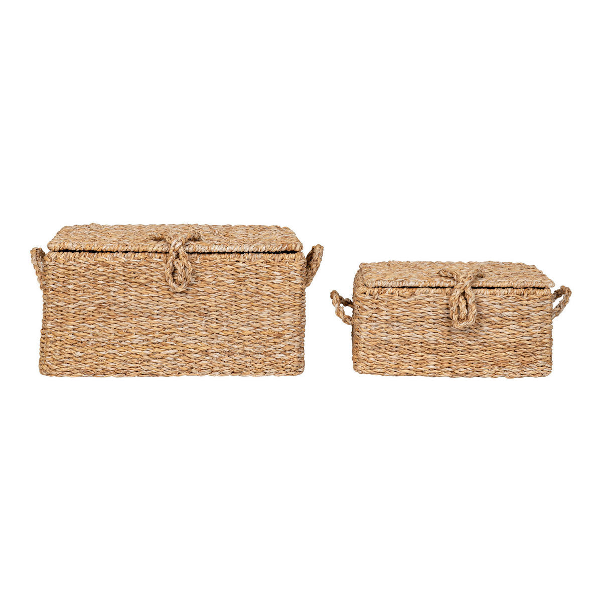 Aufbewahrungskorb 2er Set Bogra natur Eisen Bogra - natur