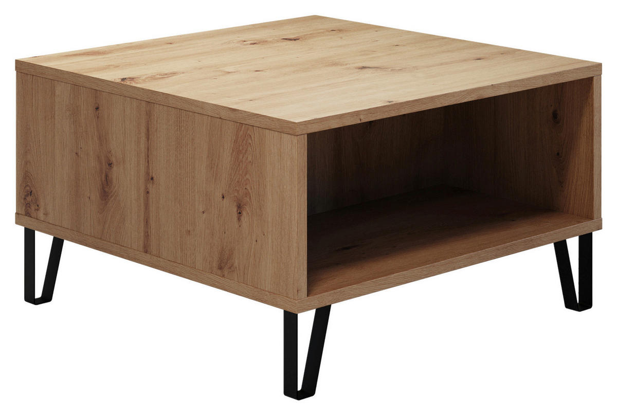 Couchtisch Touch Eiche Artisan Nachbildung B/H/T: ca. 60x37x60 cm Touch - Eiche (60,00/37,00/60,00cm) - Trendteam