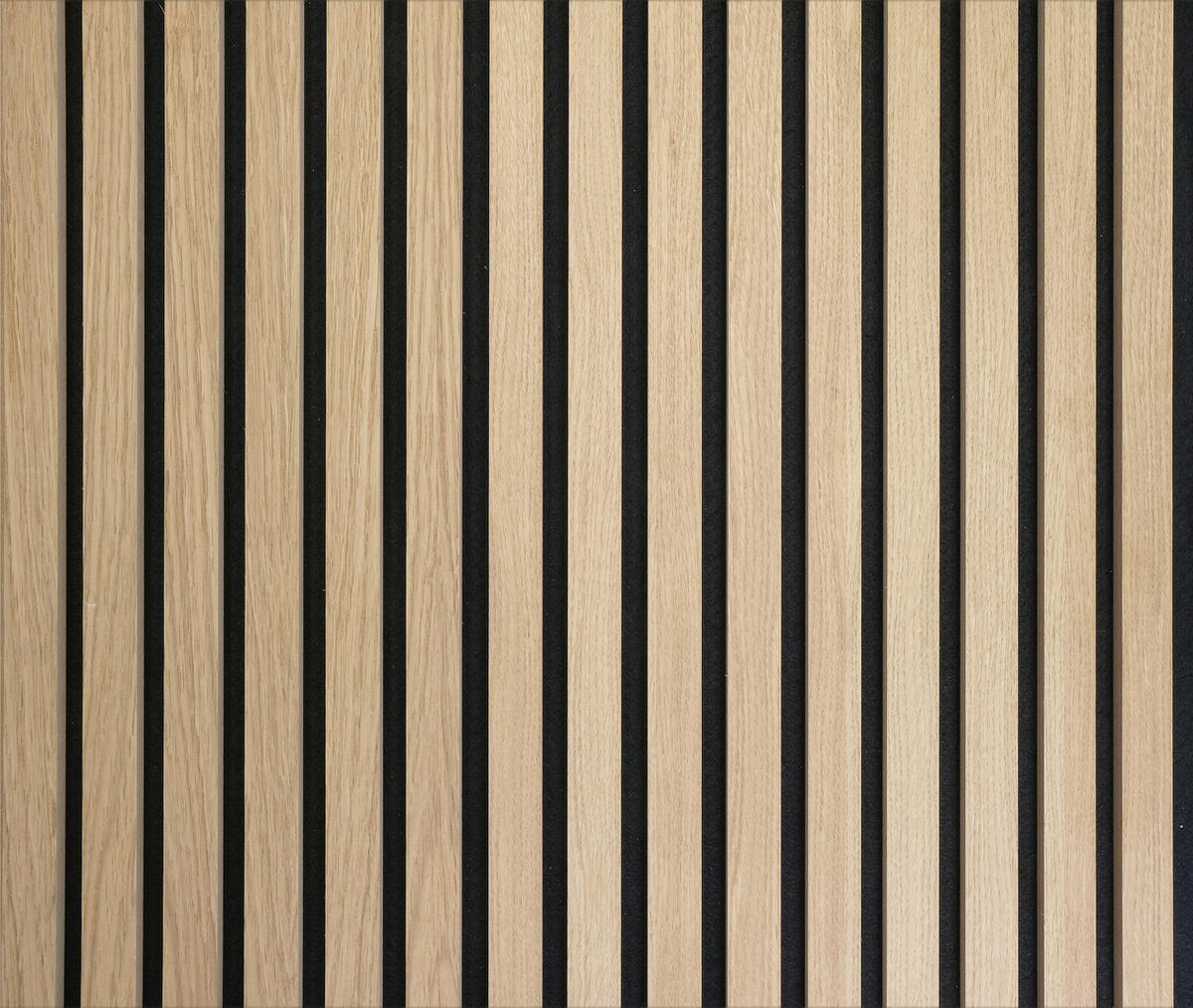 Akustikpaneel Eiche natur B/H/L: ca. 56,1x240x1,9 cm Akustikplatte 240x56 Eiche furniert - Eiche natur (1,90/56,10/240,00cm)
