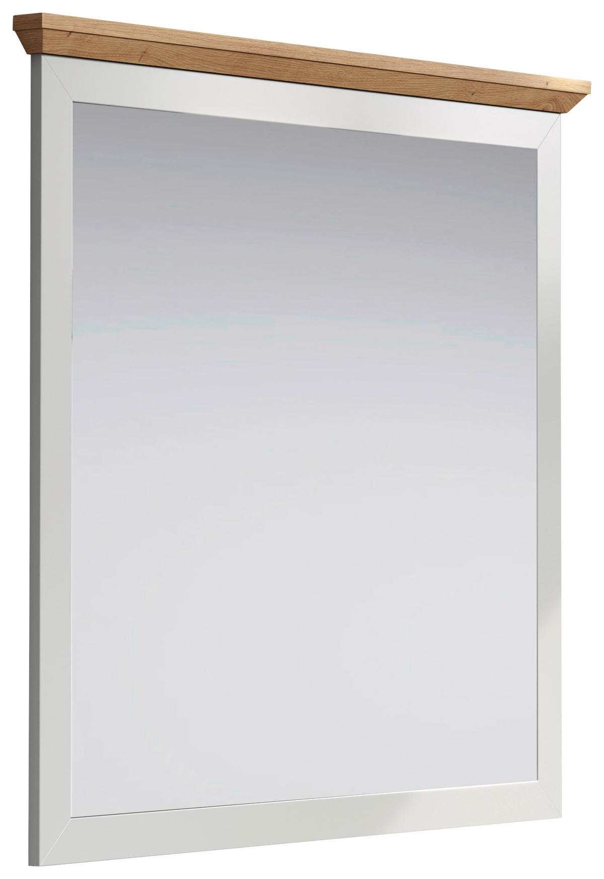 Wandspiegel Landside Lichtgrau Eiche Artisan Nachbildung B/H/T: ca. 91x82x4 cm Landside - Lichtgrau/Eiche (91,00/82,00/4,00cm) - Trendteam