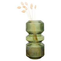Housenordic Vase grün Glas D: ca. 12 cm Vase_Algar - grün (12,00cm) - Housenordic